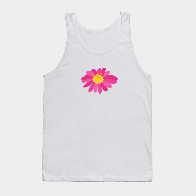 Pink Flower Tank Top by EpicSonder2017